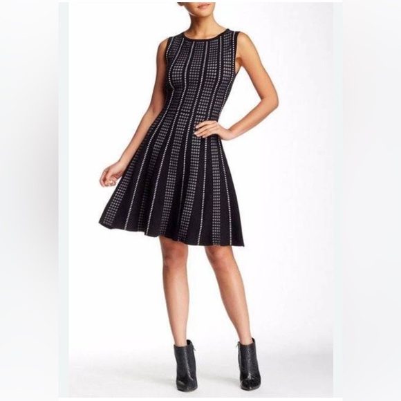 BCBGMaxAzria Dresses & Skirts - BCBGMAXAZRIA Victoria A Line Elegant Black Sleeveless Dress | NWT